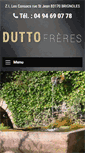 Mobile Screenshot of dutto-materiaux-anciens.com