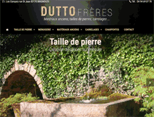 Tablet Screenshot of dutto-materiaux-anciens.com